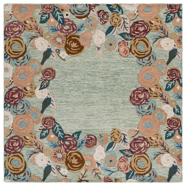 safavieh clearance jardin jar765w sage rug