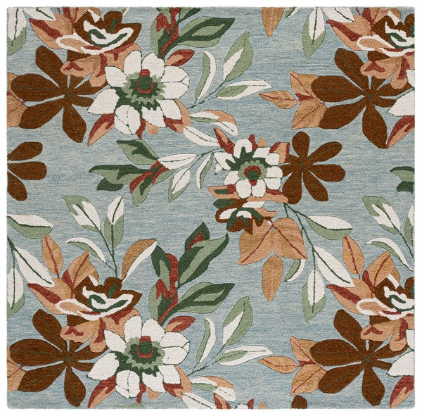 safavieh clearance jardin jar768m blue rug