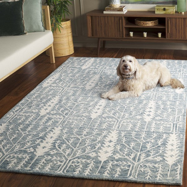 safavieh clearance jardin jar852m blue rug