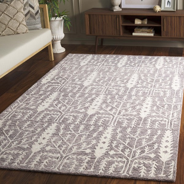 Safavieh Clearance Jardin JAR852V Purple Rug
