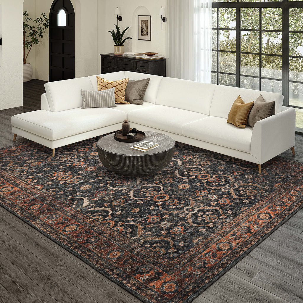 dalyn jericho jc1 charcoal rug