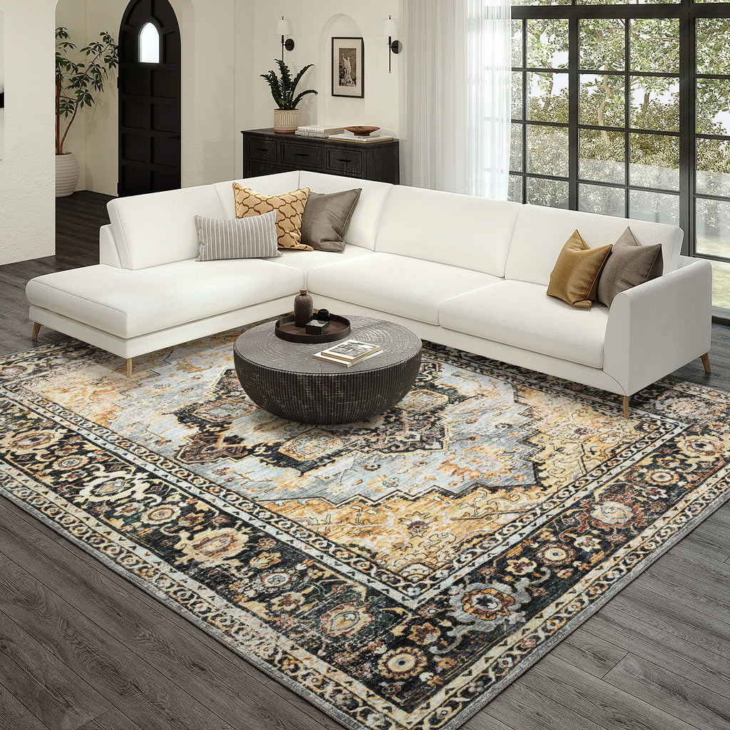 dalyn jericho jc2 pewter rug