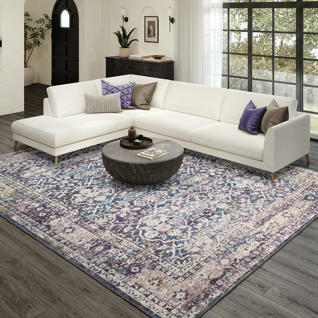 dalyn jericho jc3 violet rug