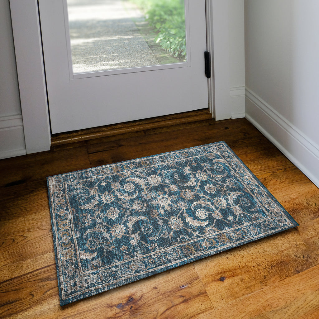 dalyn jericho jc4 navy rug