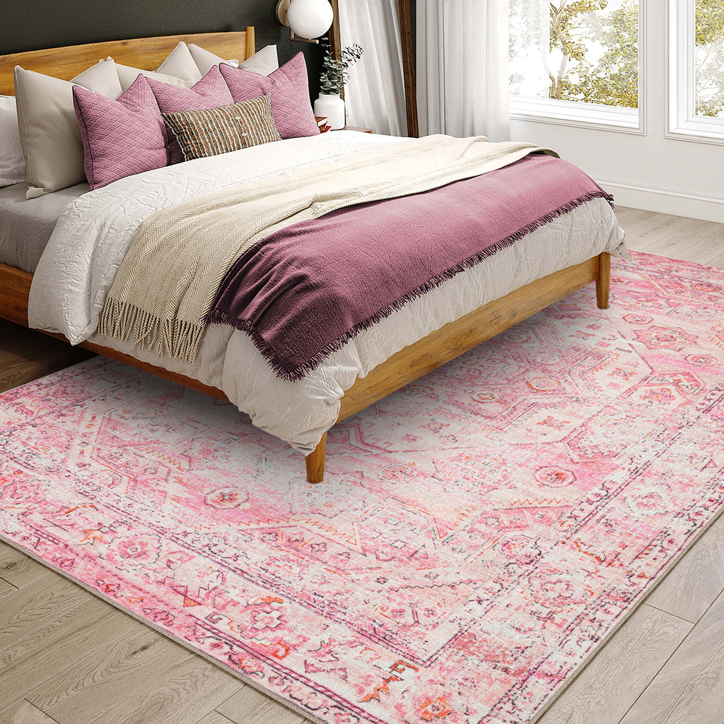 dalyn jericho jc5 rose rug