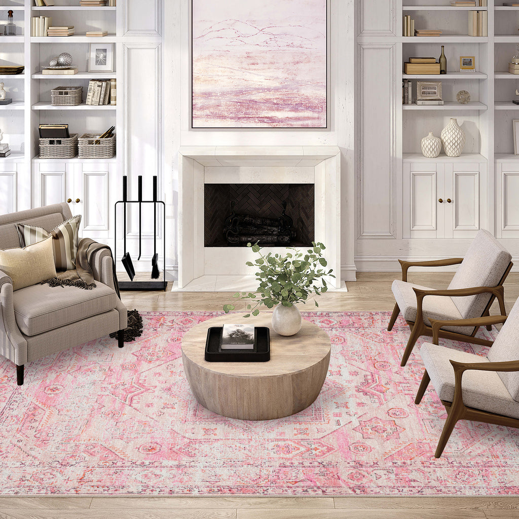 dalyn jericho jc5 rose rug