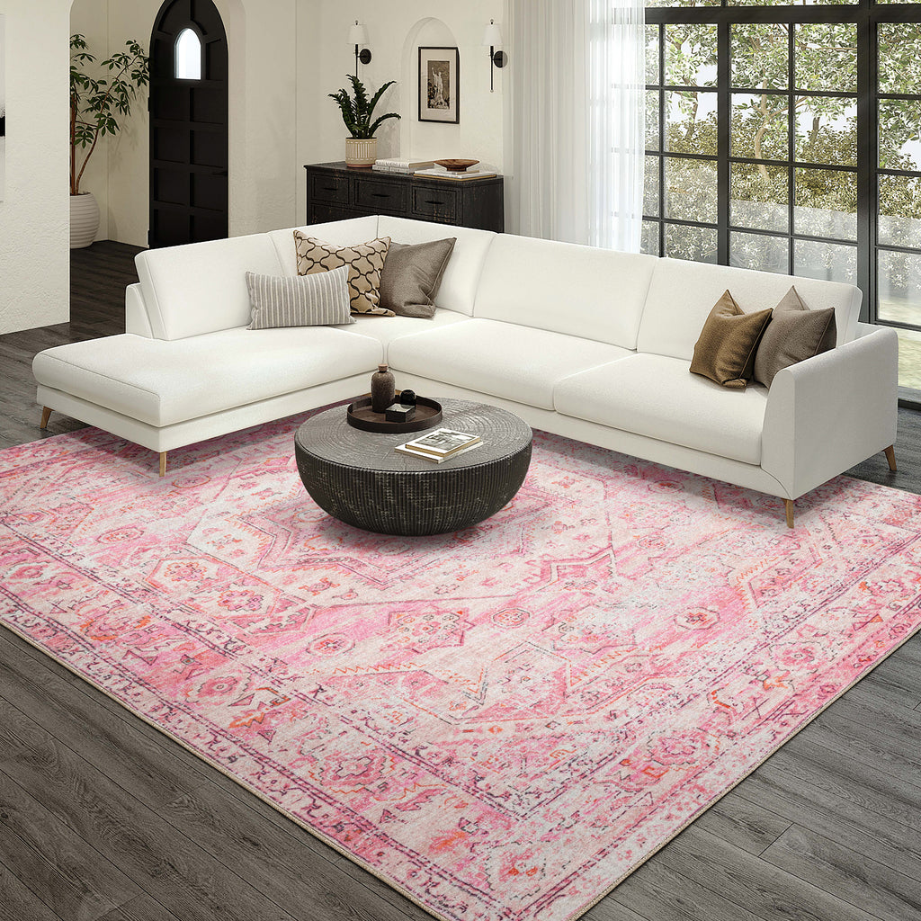 dalyn jericho jc5 rose rug