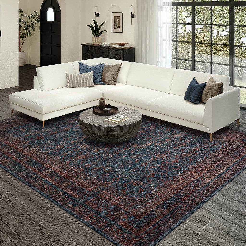 dalyn jericho jc7 navy rug