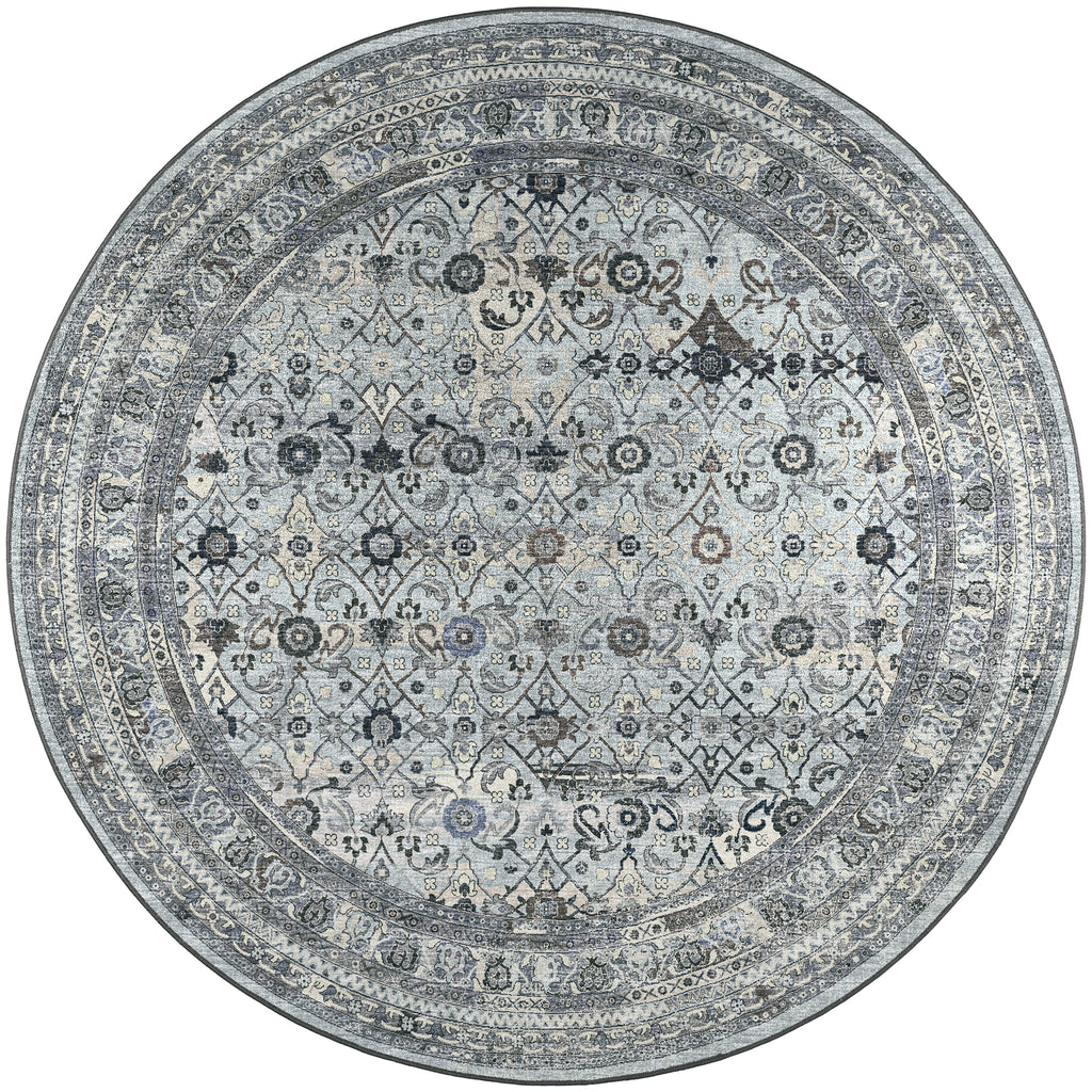 dalyn jericho jc7 pewter rug