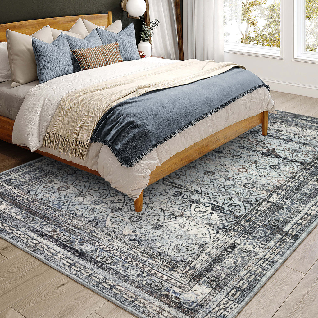 dalyn jericho jc7 pewter rug