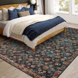 dalyn jericho jc8 navy rug