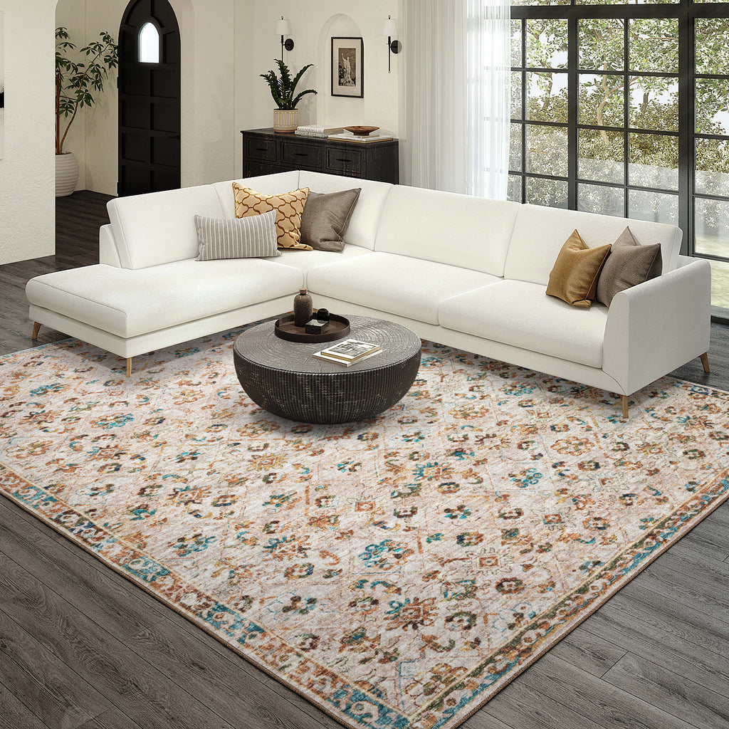 dalyn jericho jc8 parchment rug