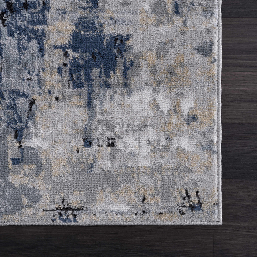 Hauteloom Campsall CMPS Light Gray Machine Made Polypropylene Rug