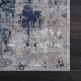 Hauteloom Campsall CMPS Light Gray Machine Made Polypropylene Rug