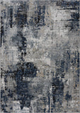 Hauteloom Campsall CMPS Light Gray Machine Made Polypropylene Rug