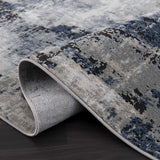 Hauteloom Campsall CMPS Light Gray Machine Made Polypropylene Rug