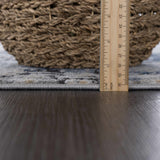 Hauteloom Campsall CMPS Light Gray Machine Made Polypropylene Rug