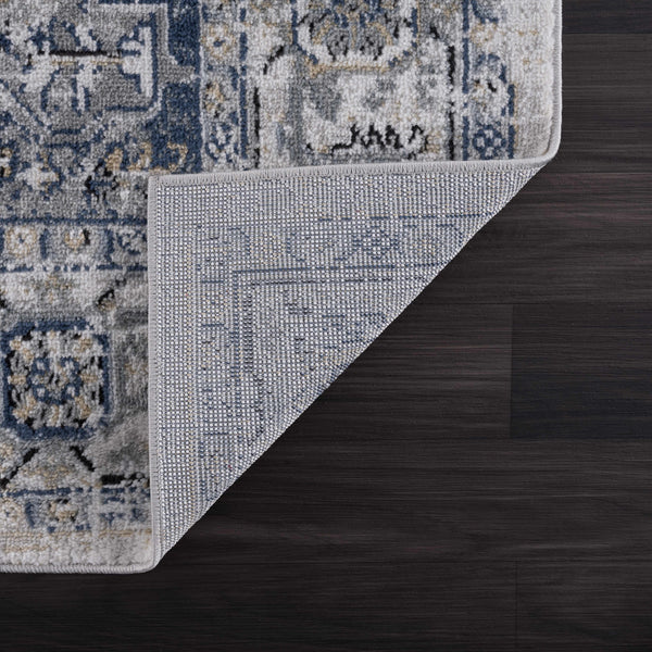 Hauteloom Murrindindi MRRN Light Gray Machine Made Polypropylene Rug