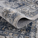 Hauteloom Murrindindi MRRN Light Gray Machine Made Polypropylene Rug