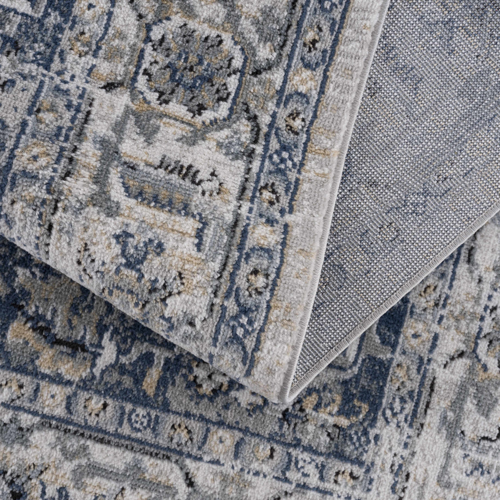 Hauteloom Murrindindi MRRN Light Gray Machine Made Polypropylene Rug