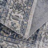 Hauteloom Murrindindi MRRN Light Gray Machine Made Polypropylene Rug