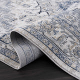 Hauteloom Murrindindi MRRN Light Gray Machine Made Polypropylene Rug
