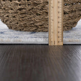 Hauteloom Murrindindi MRRN Light Gray Machine Made Polypropylene Rug
