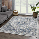 Hauteloom Murrindindi MRRN Light Gray Machine Made Polypropylene Rug