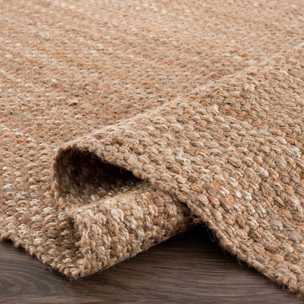 Hauteloom Herndon HER Tan Woven/Flatwoven Jute Rug