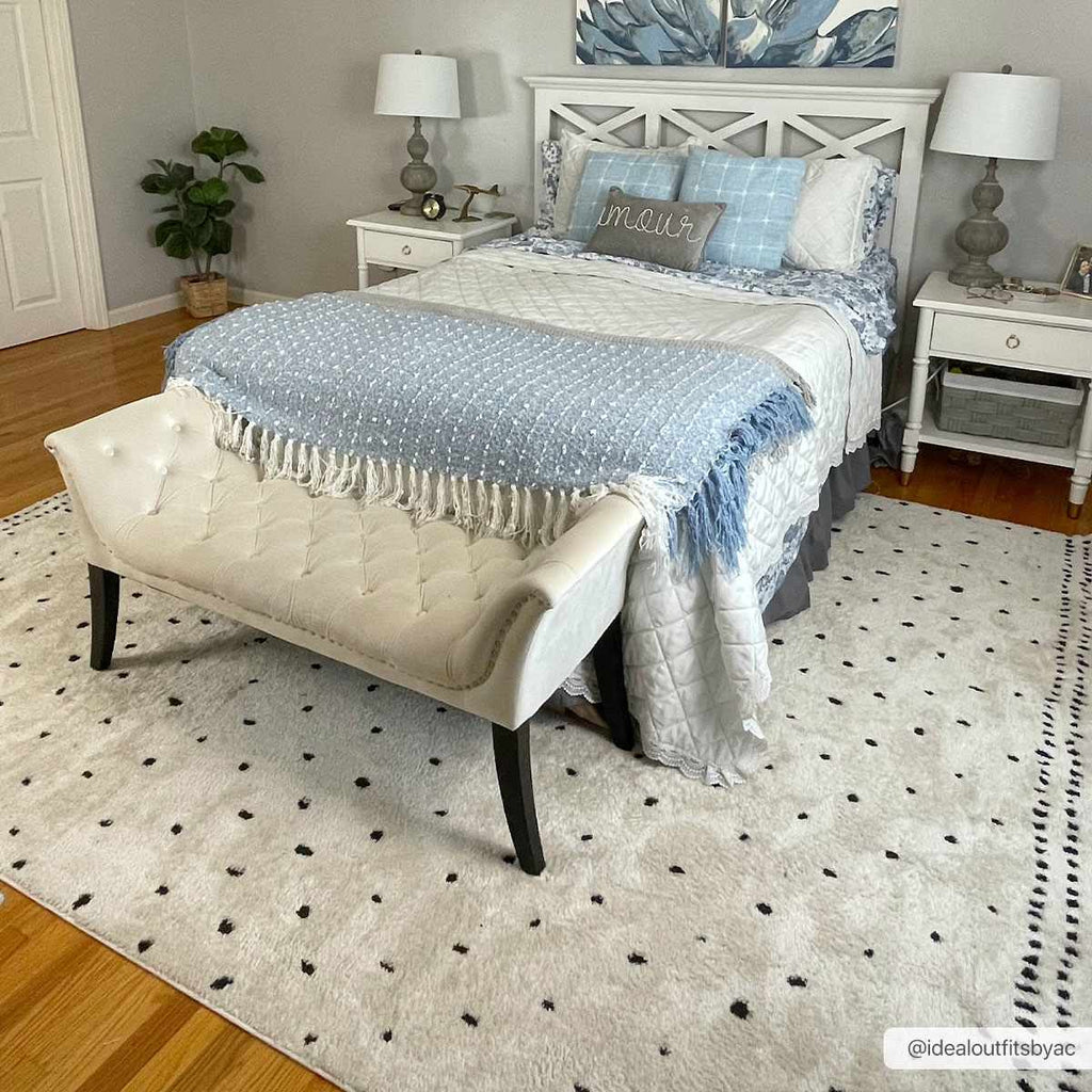 Hauteloom Julie SFEBJULIBA1 Beige Machine Made Polyester Rug