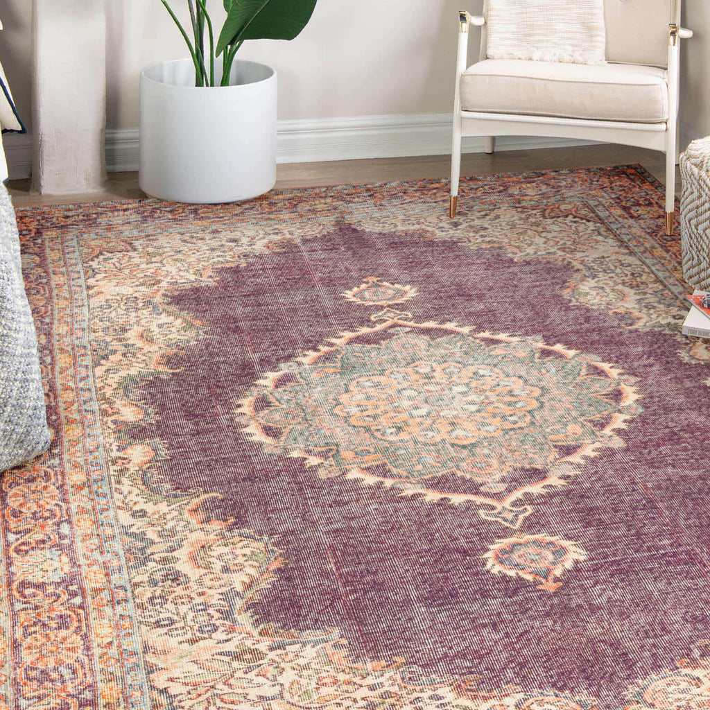 dalyn kars ka9 eggplant rug