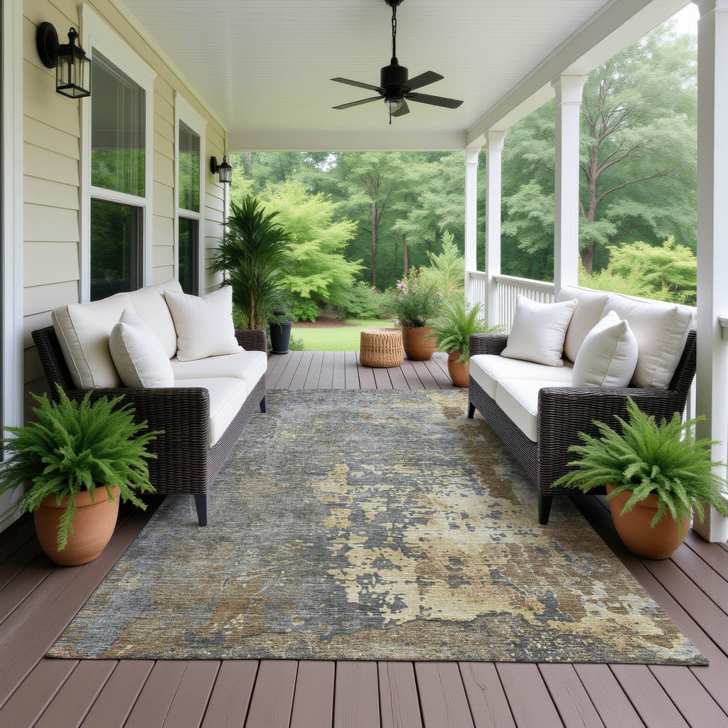 dalyn kochi kc11 pewter rug