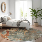 dalyn kochi kc11 teal rug