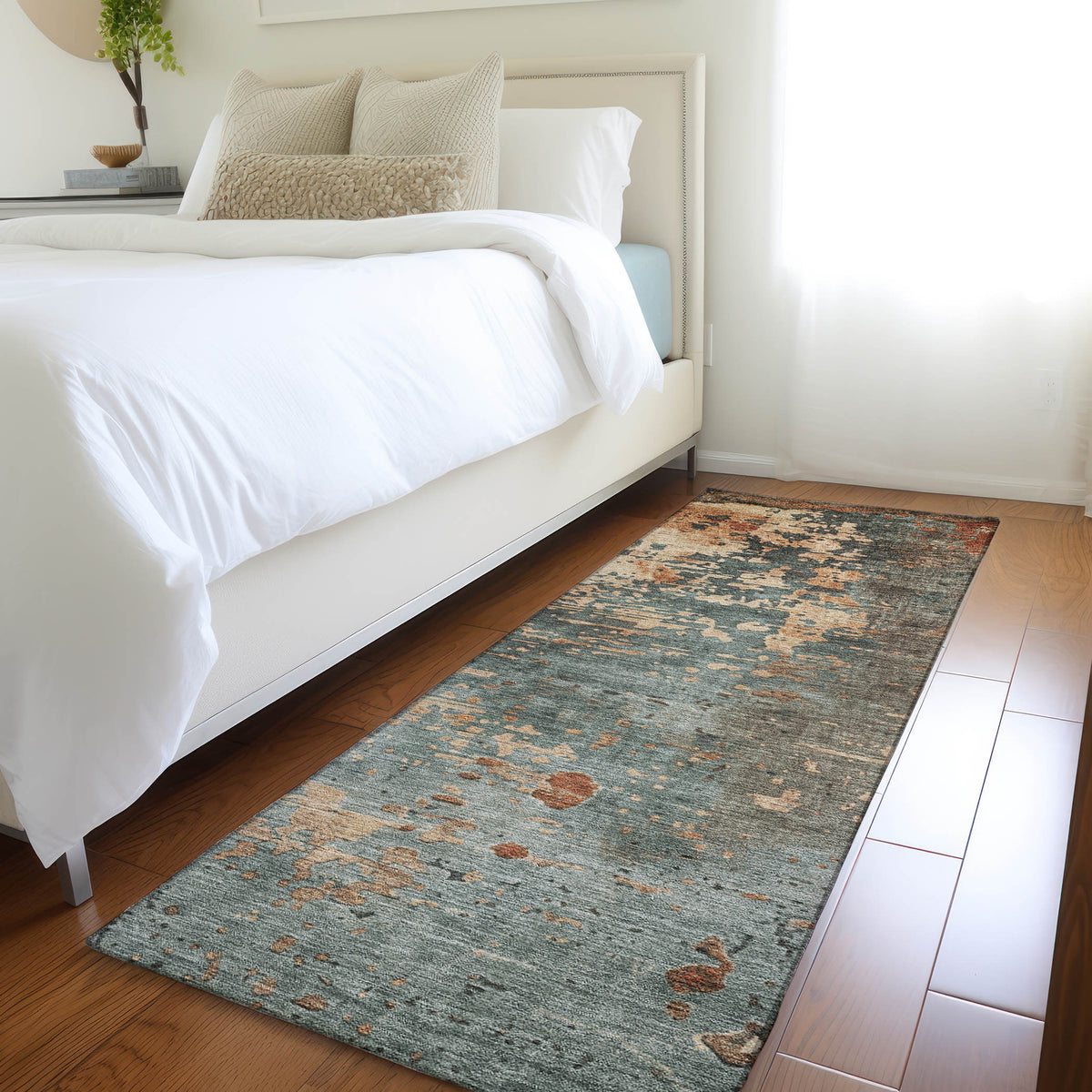 dalyn kochi kc11 teal rug