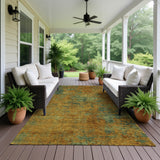 dalyn kochi kc2 copper rug
