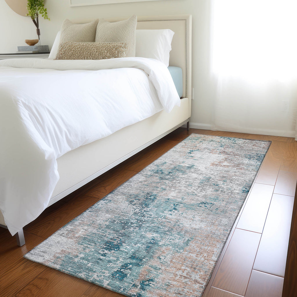 dalyn kochi kc4 teal rug