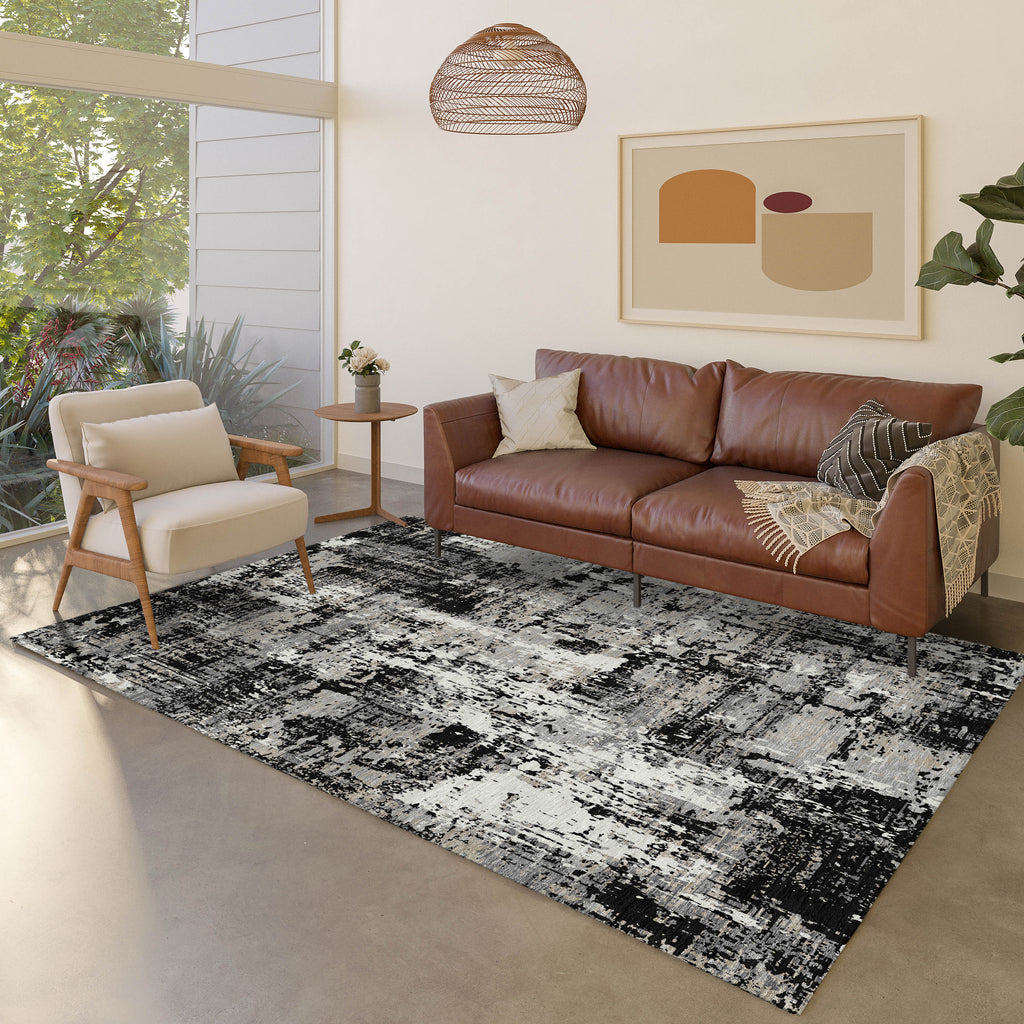 dalyn kochi kc7 black rug