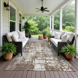 dalyn kochi kc7 brown rug
