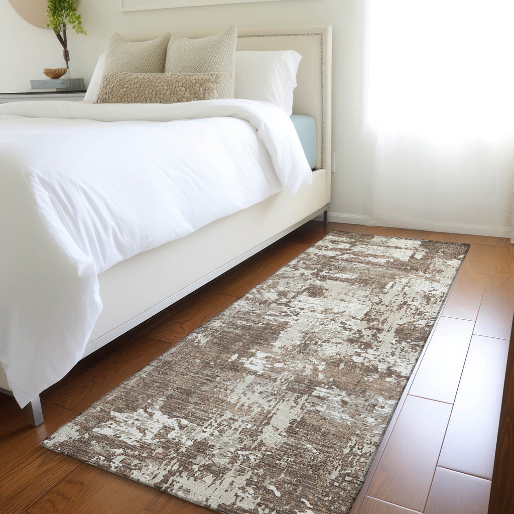 dalyn kochi kc7 brown rug