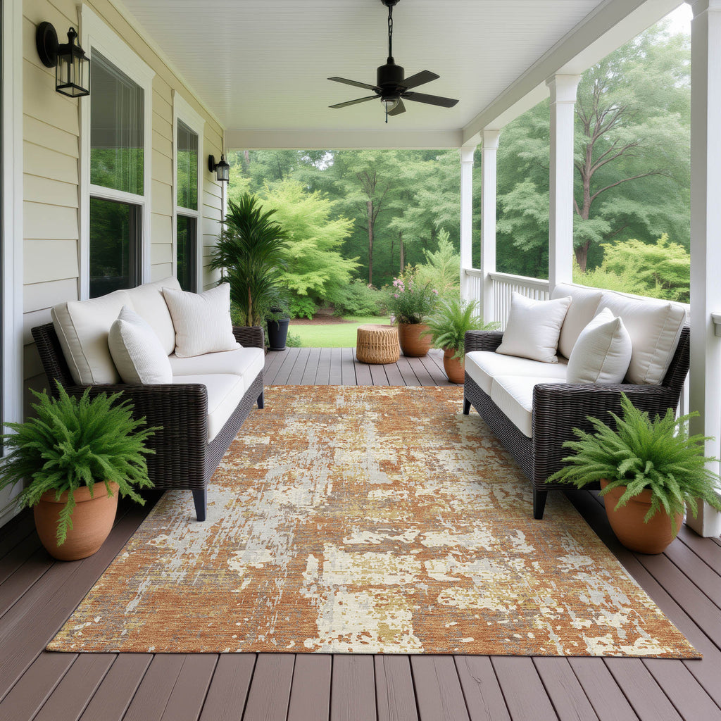 dalyn kochi kc7 copper rug