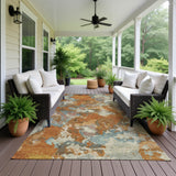 dalyn kochi kc9 copper rug
