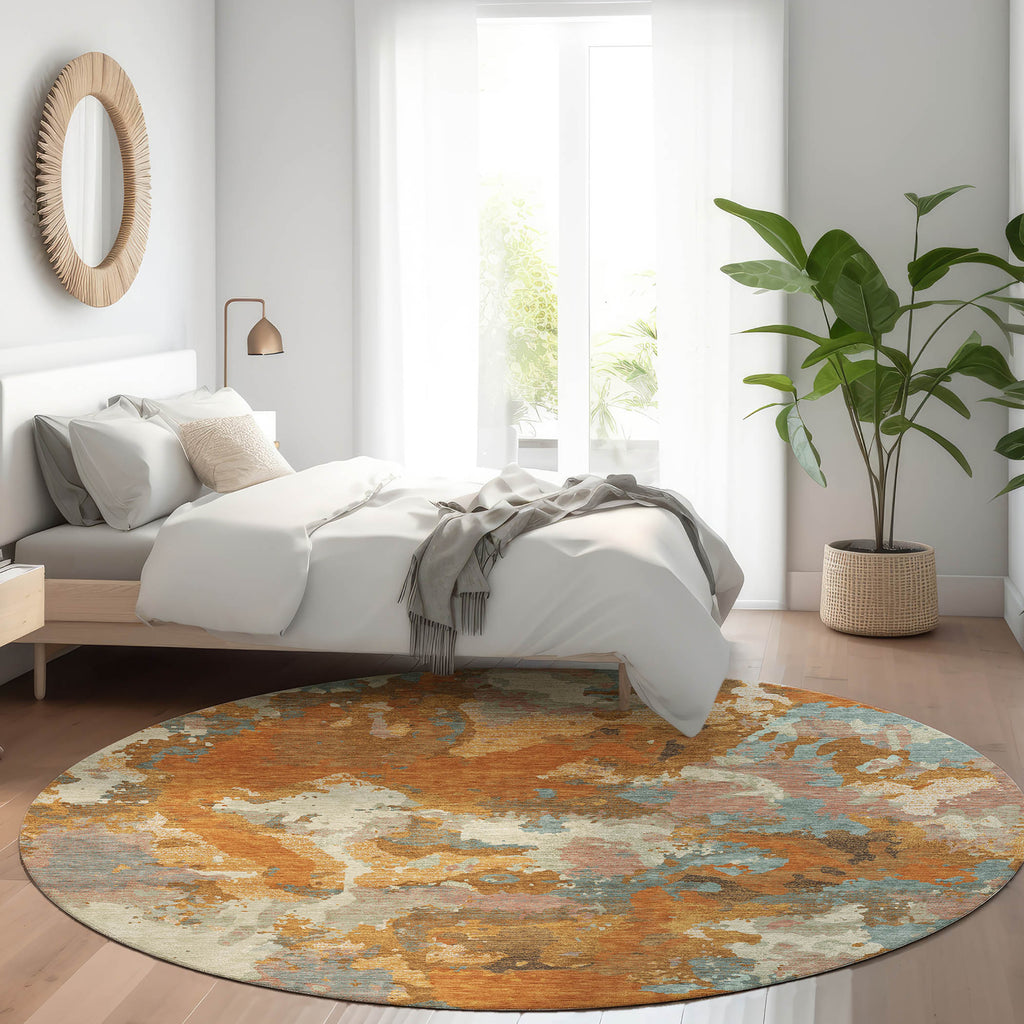 dalyn kochi kc9 copper rug