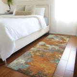 dalyn kochi kc9 copper rug