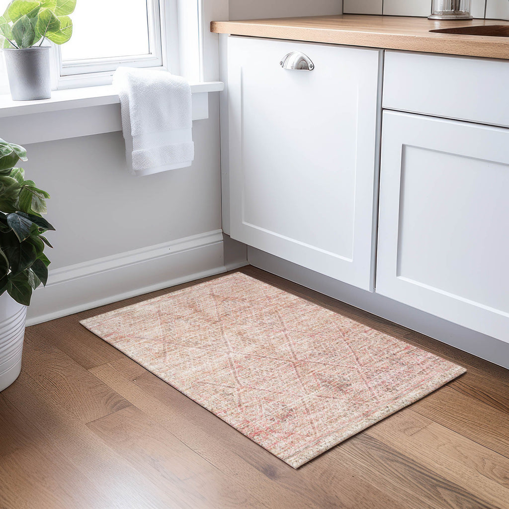 dalyn karaj kj10 pink rug