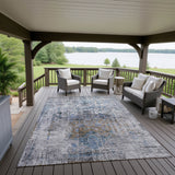 dalyn karaj kj2 blue rug