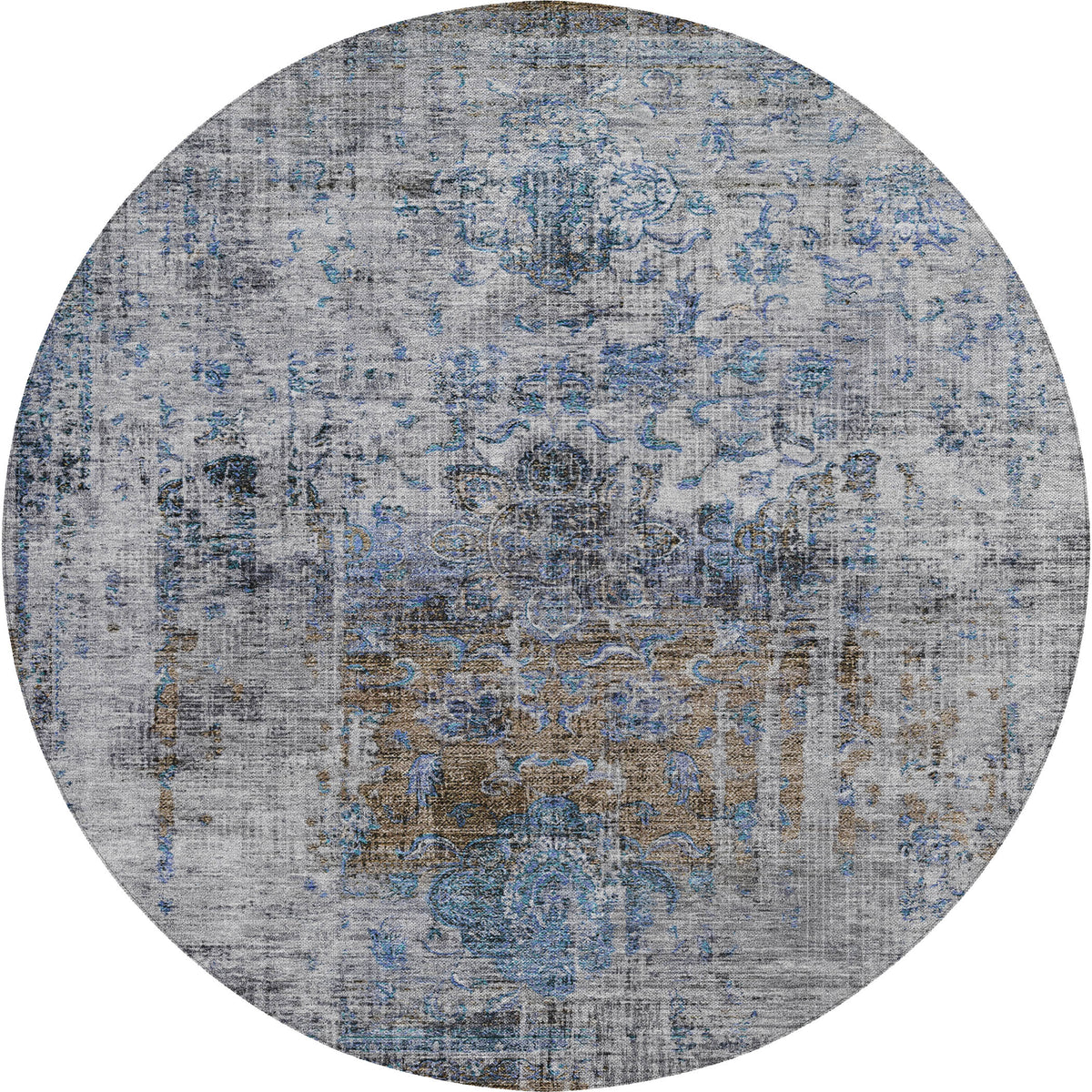 dalyn karaj kj2 blue rug