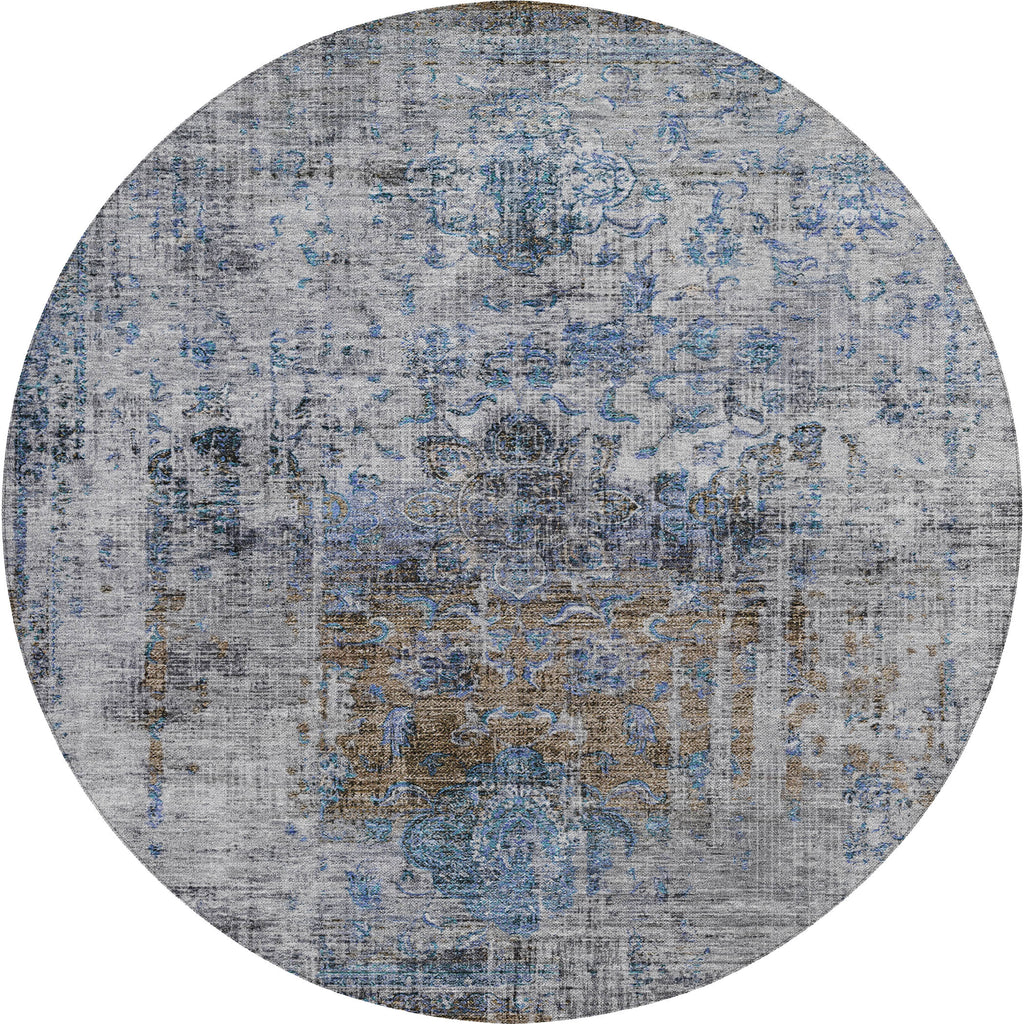 dalyn karaj kj2 blue rug