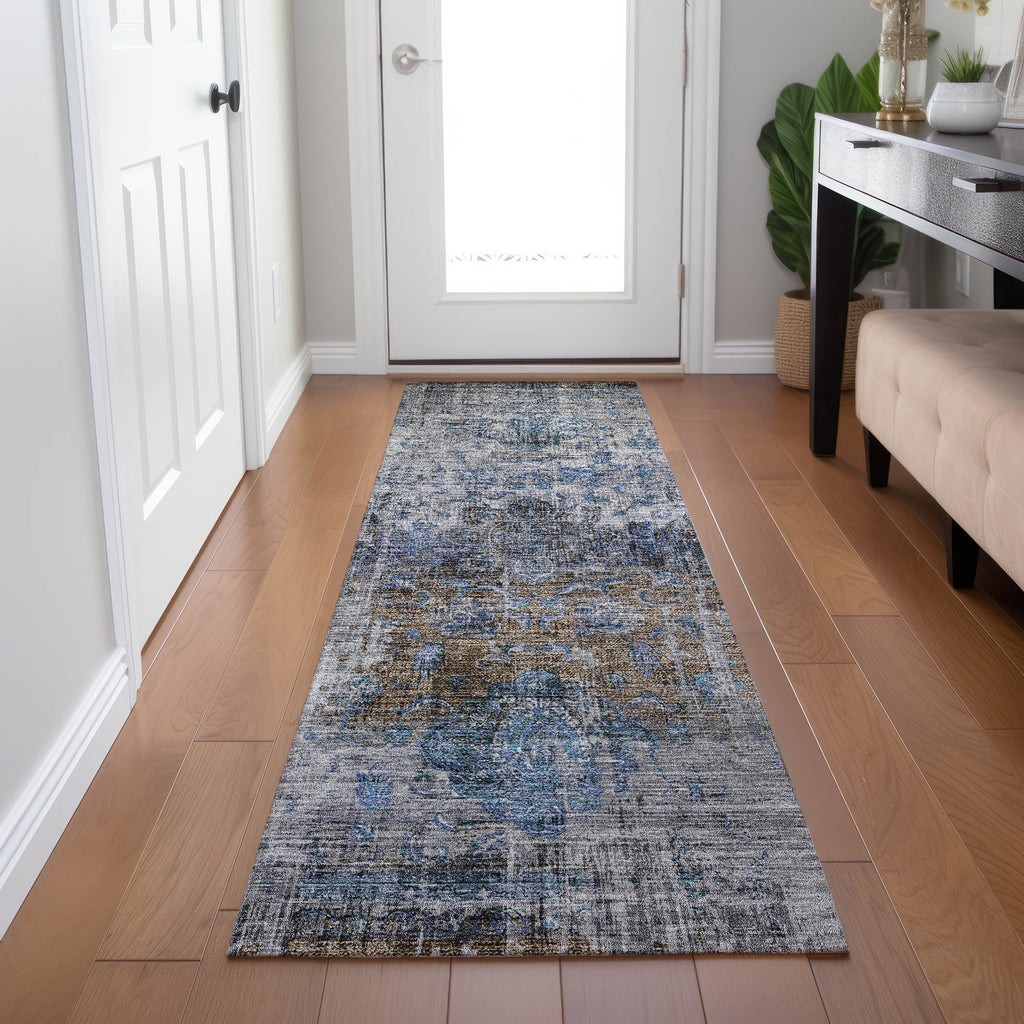 dalyn karaj kj2 blue rug