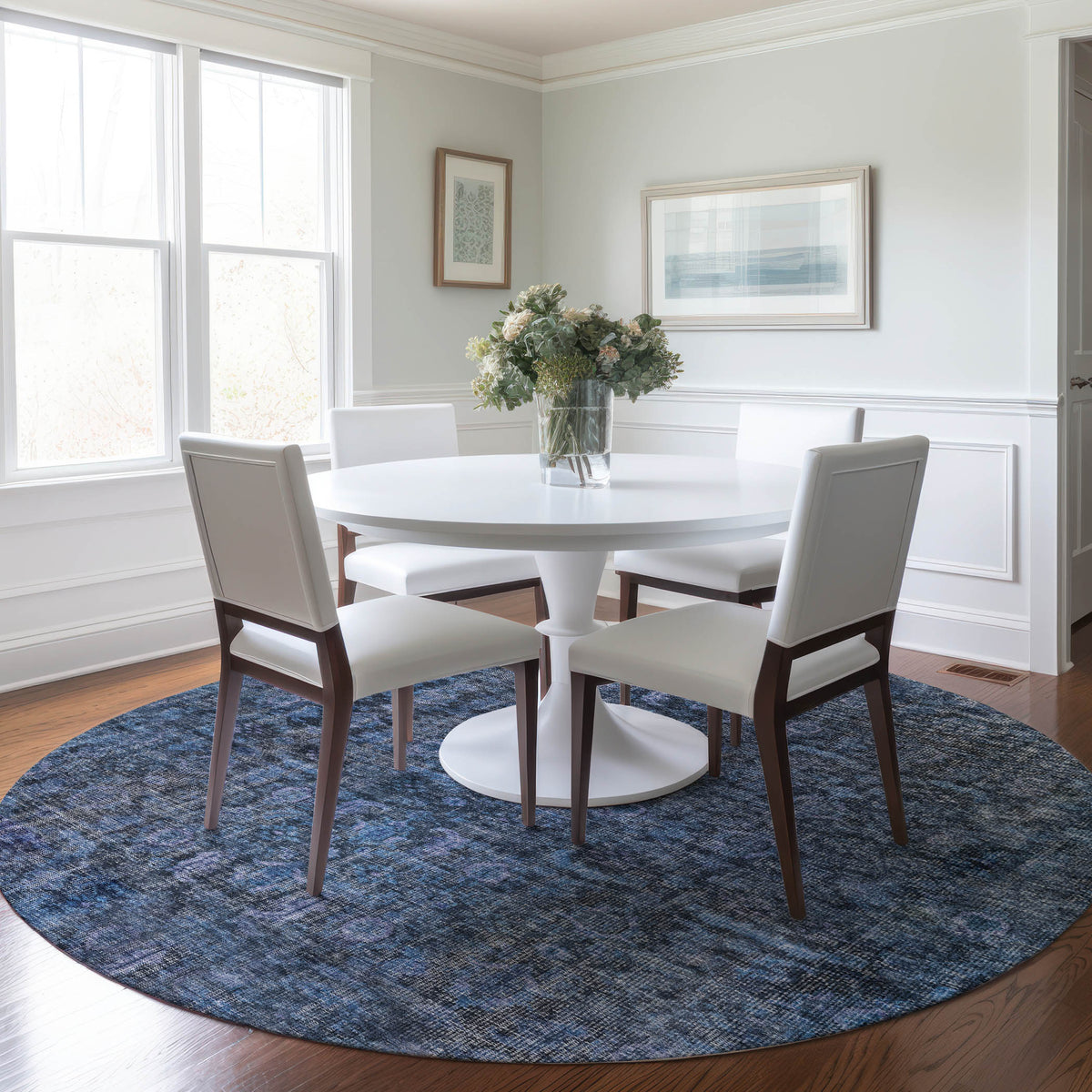 dalyn karaj kj3 blue rug