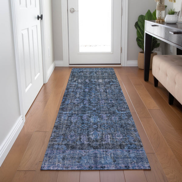 dalyn karaj kj3 blue rug
